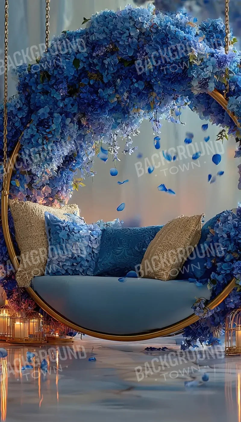 Blue Swing For Two 8’x14’ UltraCloth (96 x 168 inch) Backdrop