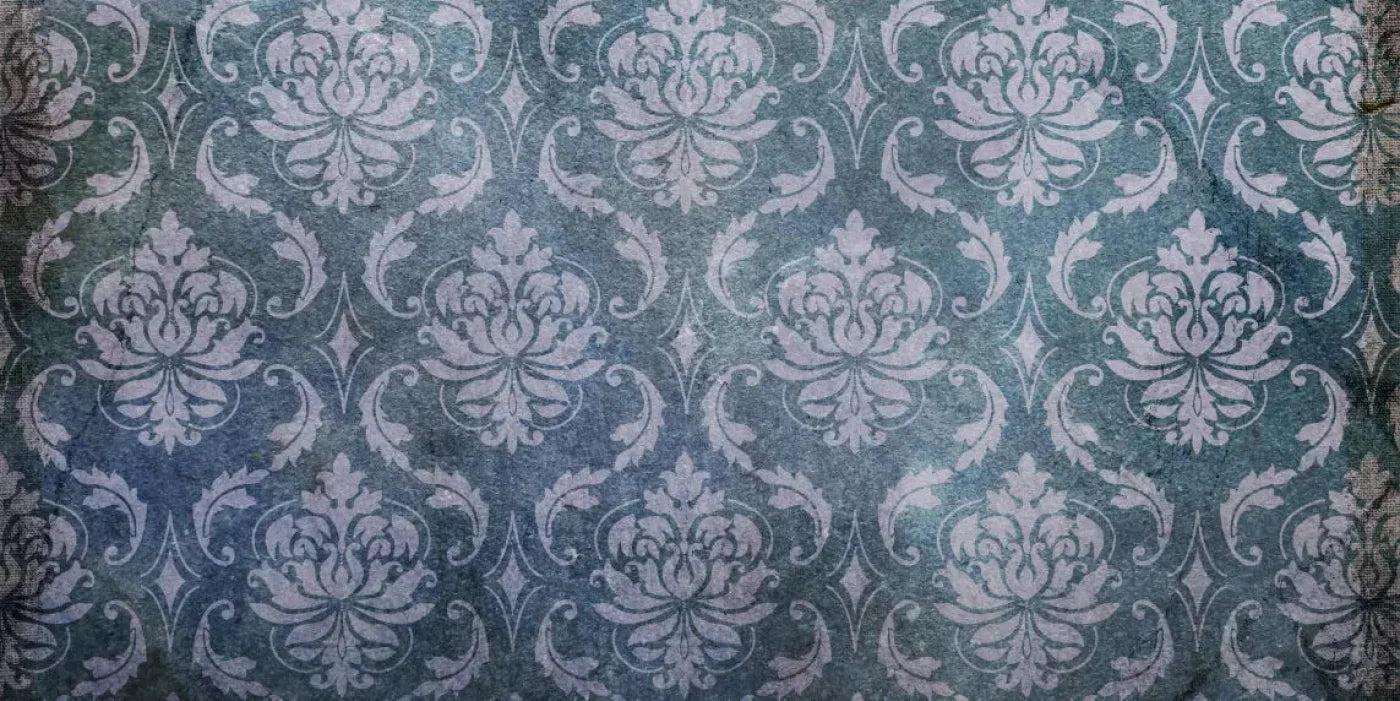 Blue Vintage 20X10 Ultracloth ( 240 X 120 Inch ) Backdrop