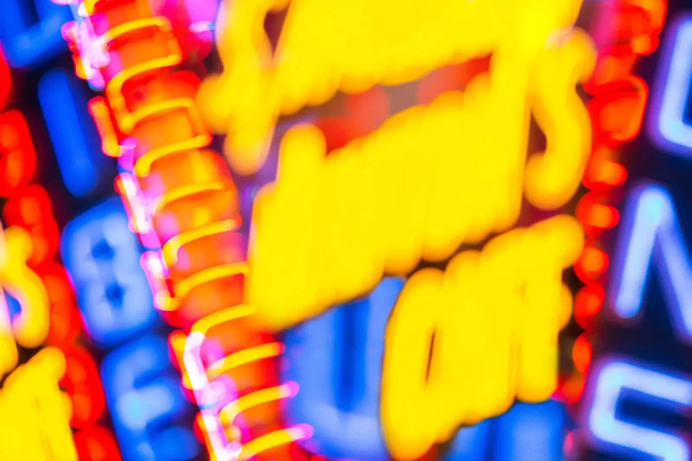 Blurred Neon 8X5 Ultracloth ( 96 X 60 Inch ) Backdrop