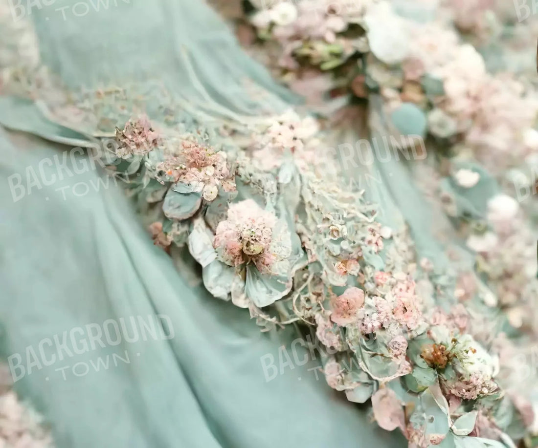 Blush Lace 5X42 Fleece ( 60 X 50 Inch ) Backdrop