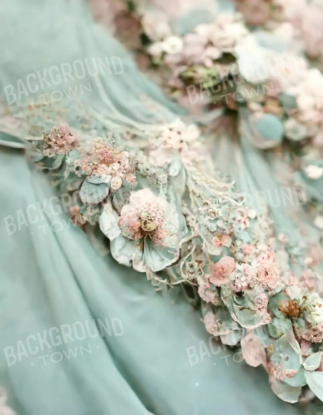 Blush Lace 6X8 Fleece ( 72 X 96 Inch ) Backdrop