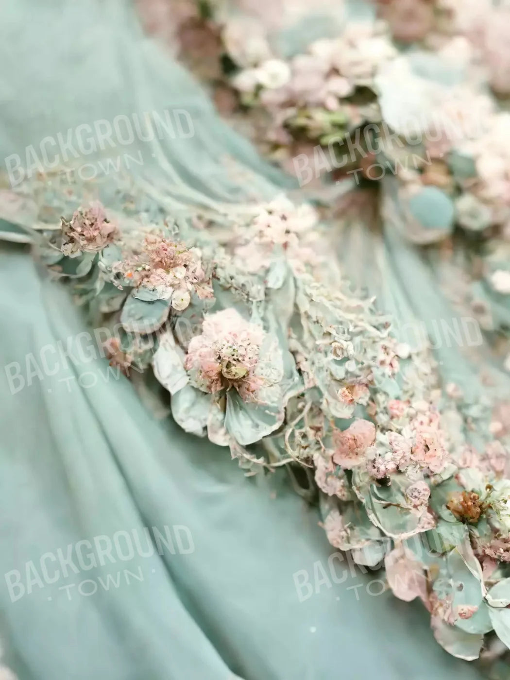Blush Lace 8X10 Fleece ( 96 X 120 Inch ) Backdrop