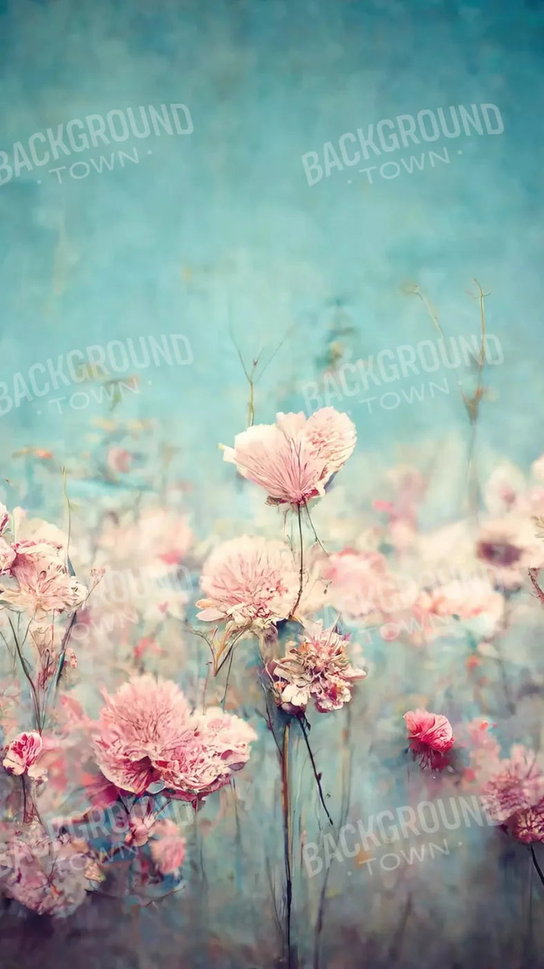 Blush Meadow 8X14 Ultracloth ( 96 X 168 Inch ) Backdrop