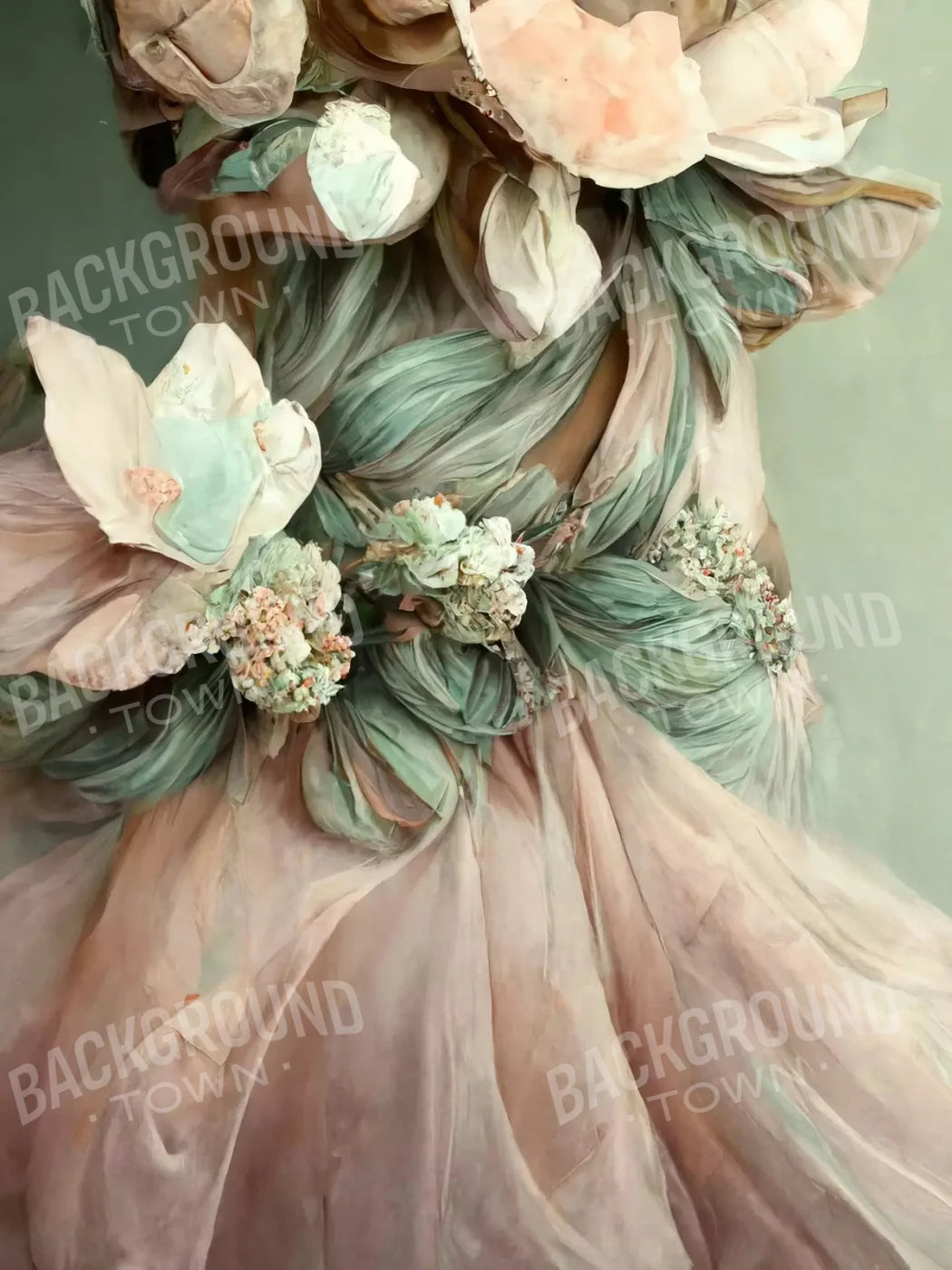 Blushalicious 5X68 Fleece ( 60 X 80 Inch ) Backdrop