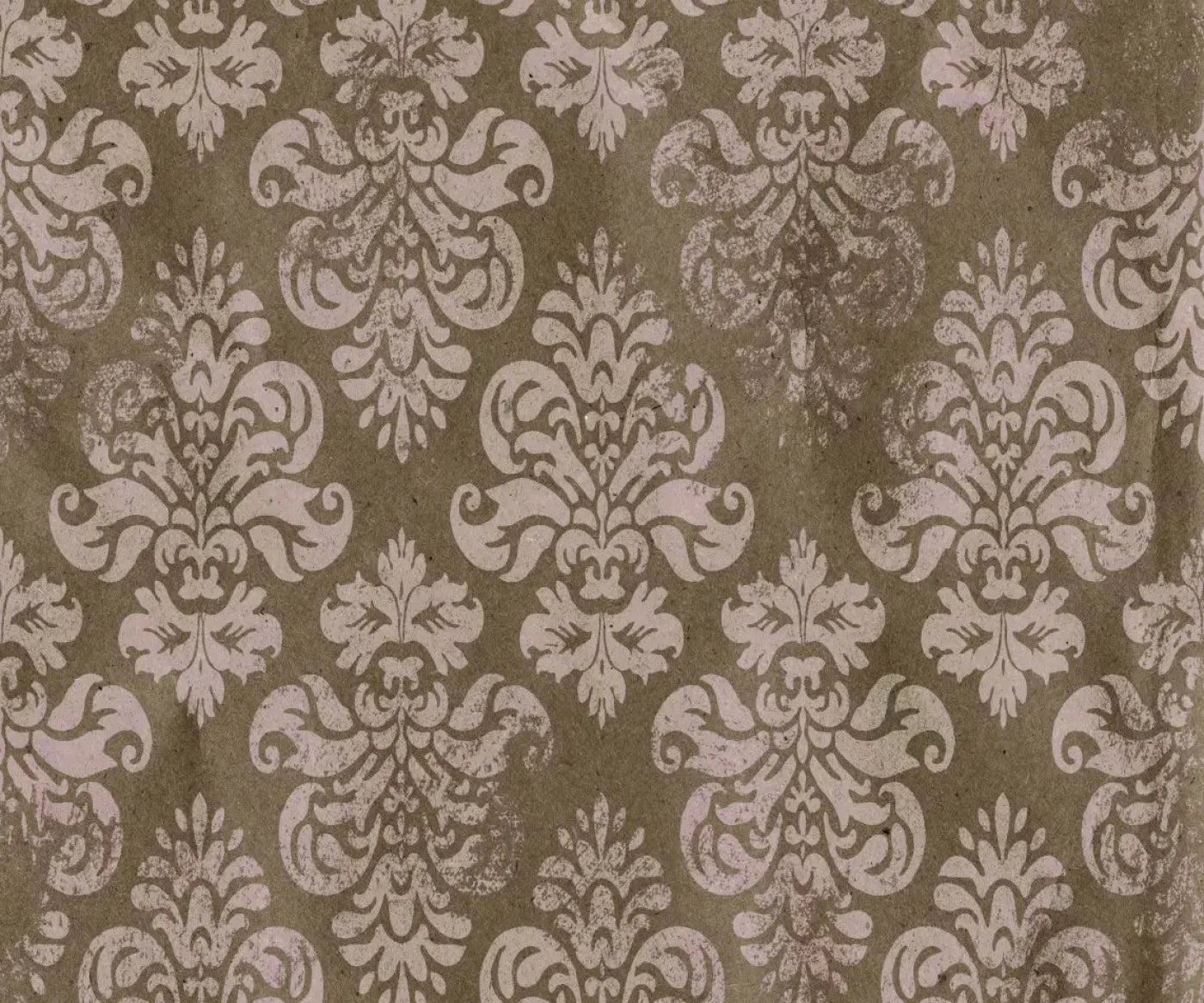 Blushing Damask 5X42 Fleece ( 60 X 50 Inch ) Backdrop