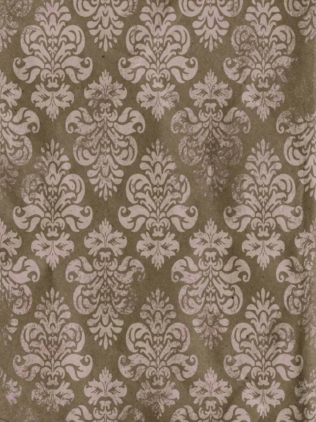 Blushing Damask 8X10 Fleece ( 96 X 120 Inch ) Backdrop