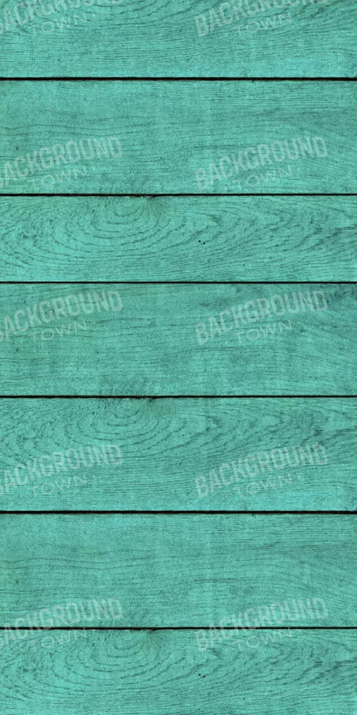 Boarded Teal 10X20 Ultracloth ( 120 X 240 Inch ) Backdrop