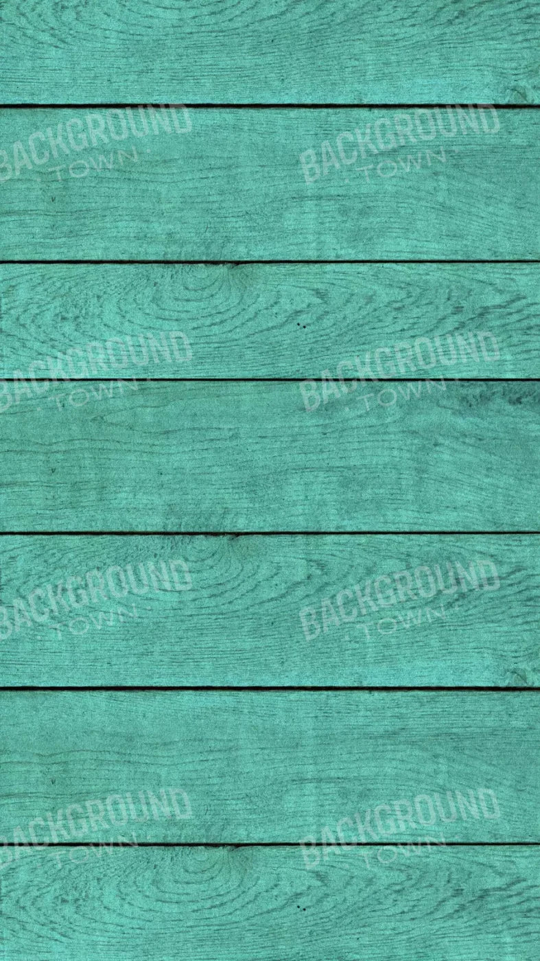 Boarded Teal 8X14 Ultracloth ( 96 X 168 Inch ) Backdrop