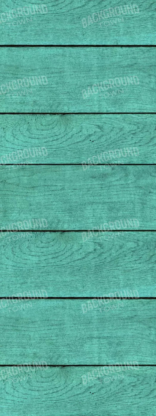 Boarded Teal 8X20 Ultracloth ( 96 X 240 Inch ) Backdrop