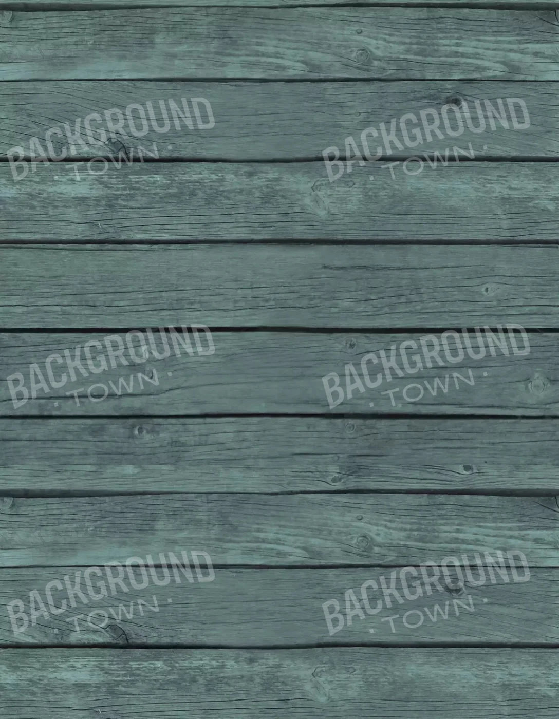Boardwalk Teal 6X8 Fleece ( 72 X 96 Inch ) Backdrop