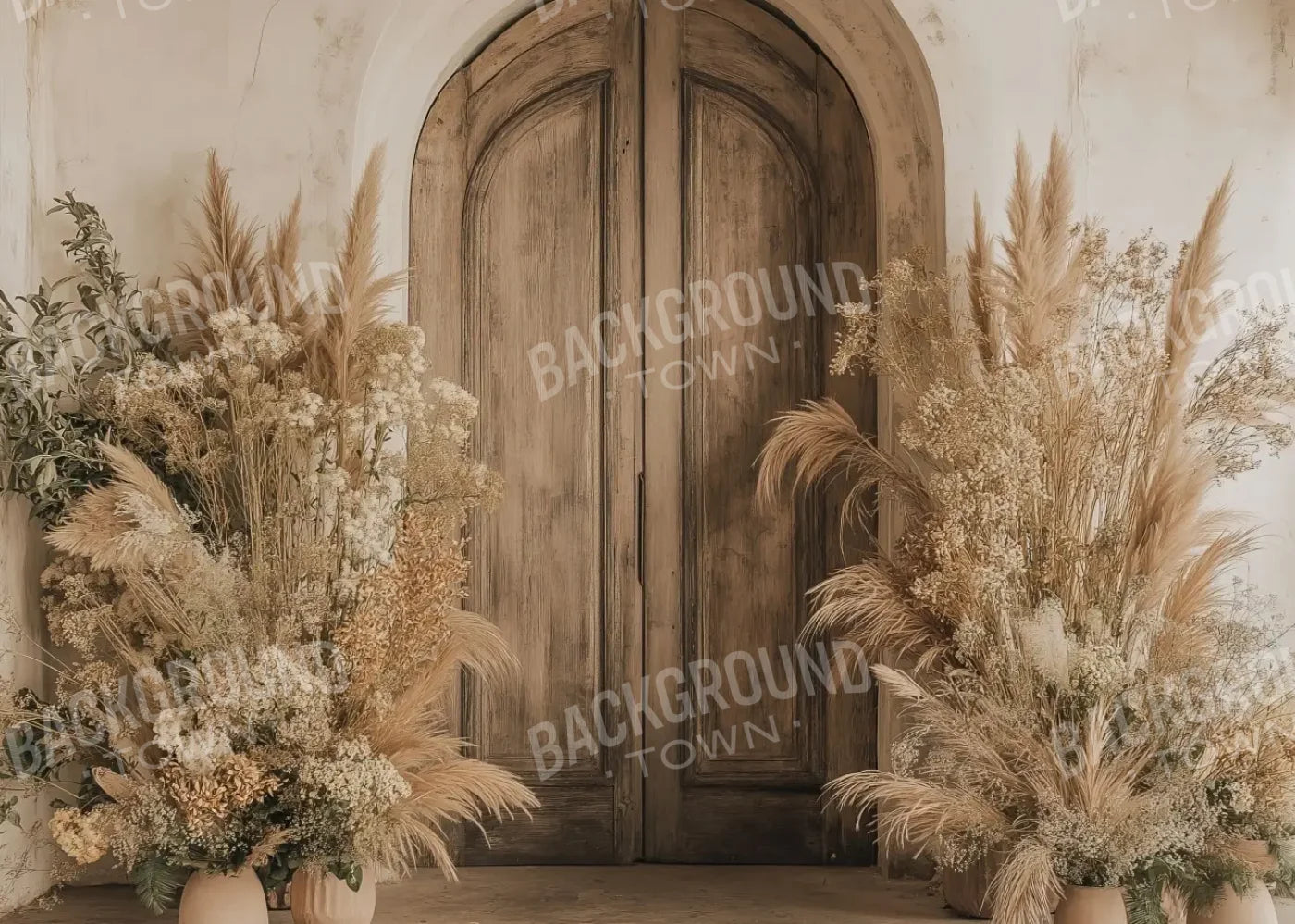 Boho Arch Doorway 7’x5’ UltraCloth (84 x 60 inch) Backdrop
