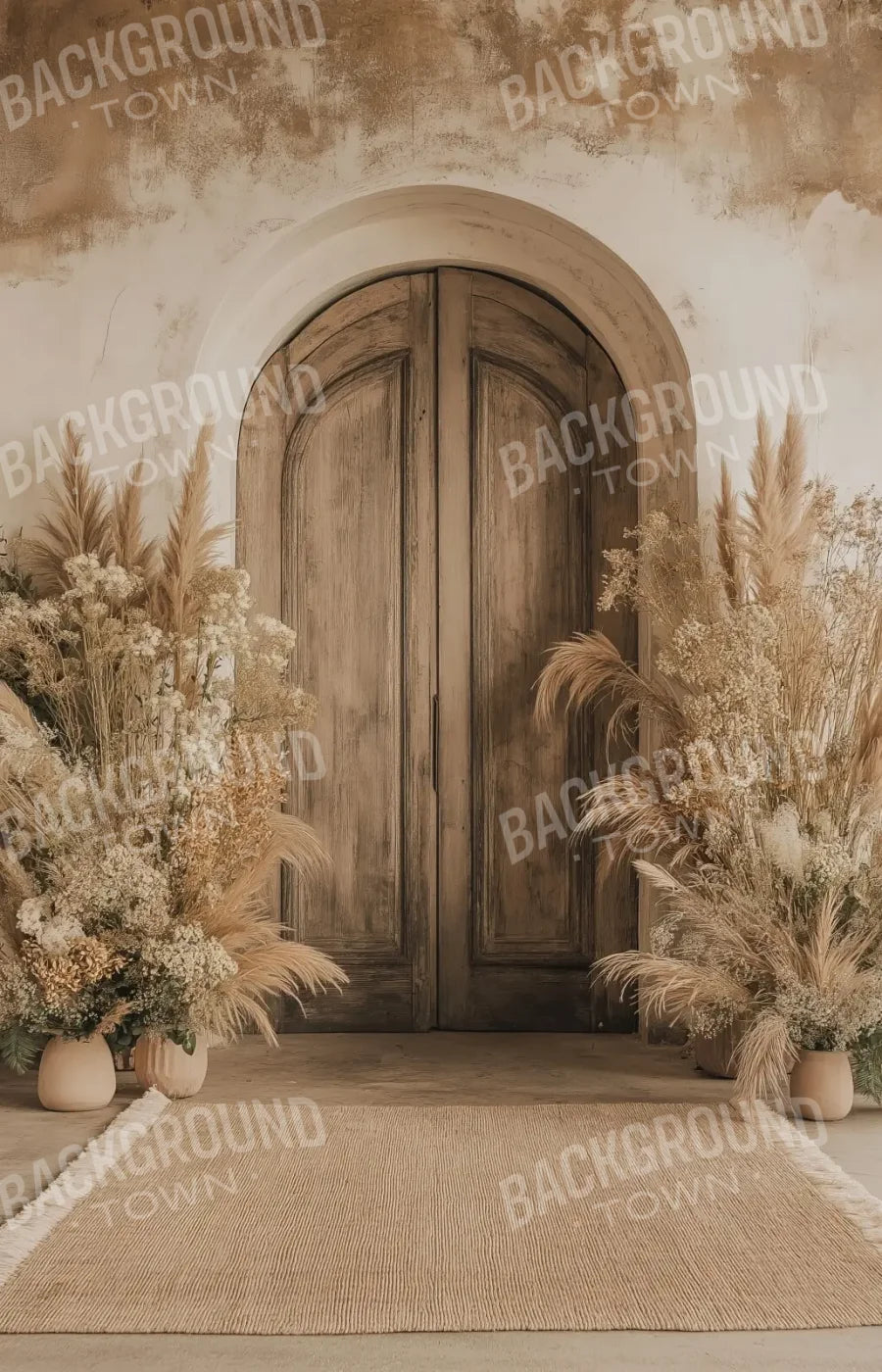 Boho Arch Doorway 9’x14’ UltraCloth (108 x 168 inch) Backdrop