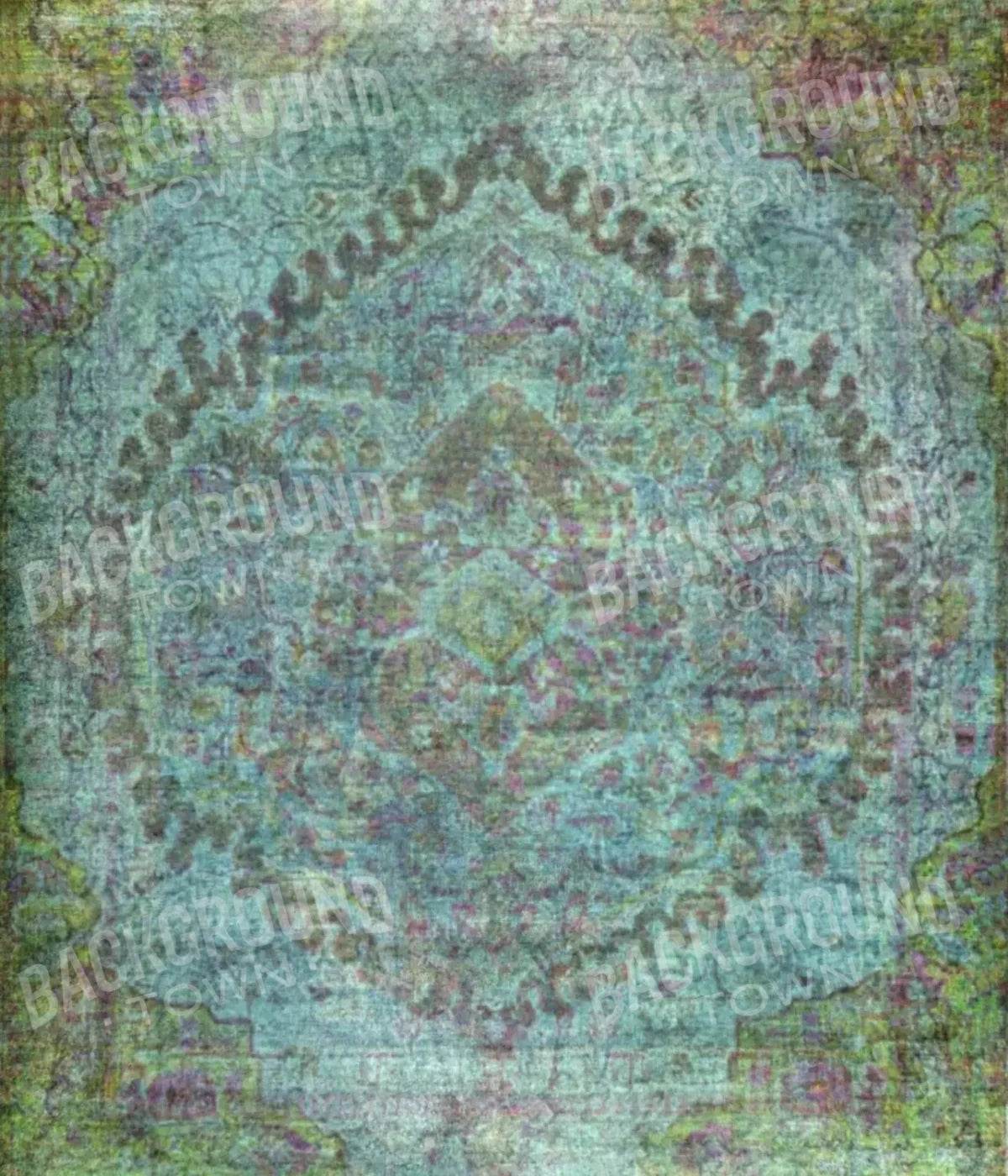 Boho Blues 10X12 Ultracloth ( 120 X 144 Inch ) Backdrop