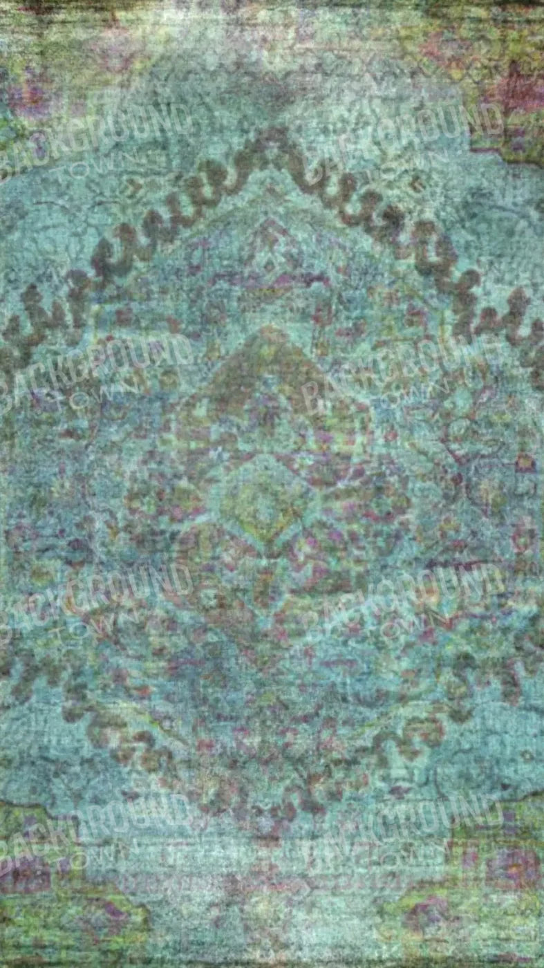 Boho Blues 8X14 Ultracloth ( 96 X 168 Inch ) Backdrop