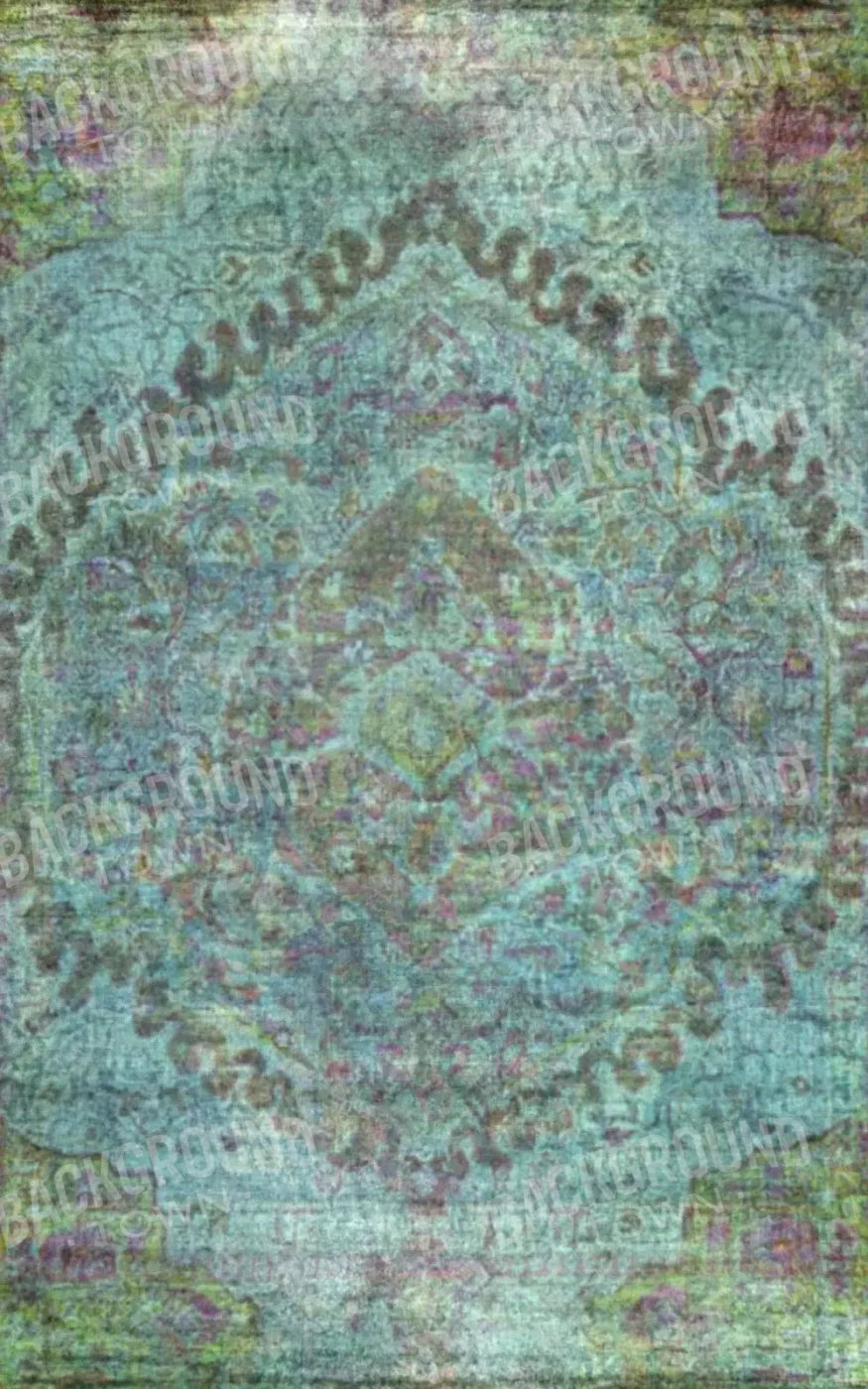 Boho Blues 9X14 Ultracloth ( 108 X 168 Inch ) Backdrop