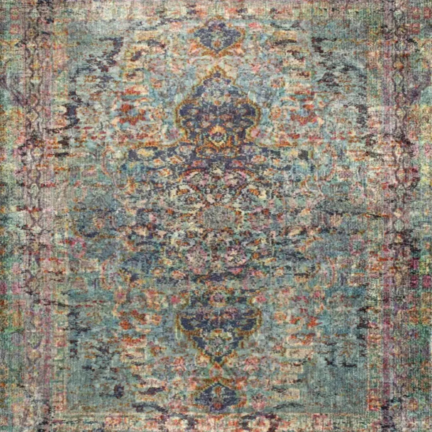 Boho Garden 5X5 Rubbermat Floor ( 60 X Inch ) Backdrop