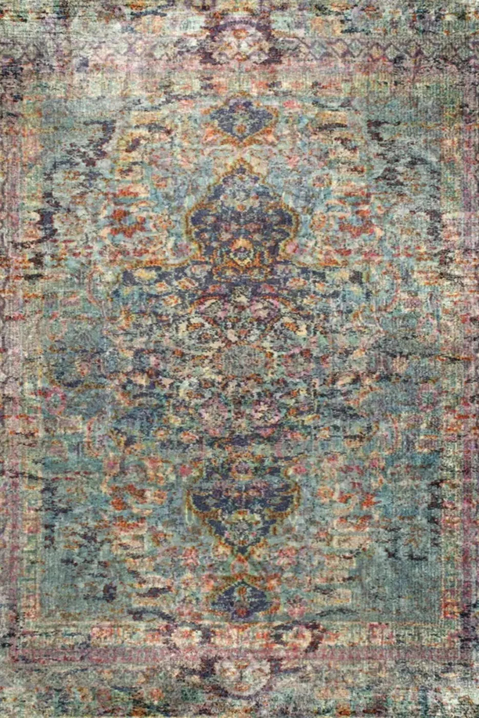 Boho Garden 4X5 Rubbermat Floor ( 48 X 60 Inch ) Backdrop