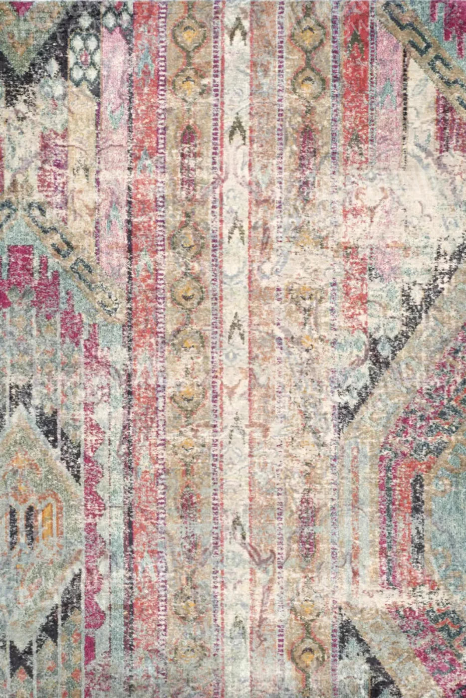Boho Multi 5X8 Ultracloth ( 60 X 96 Inch ) Backdrop
