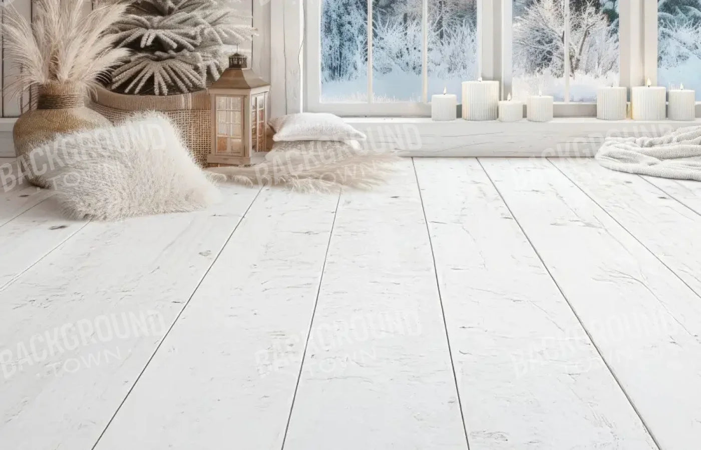BohoChristmas Sweep 14’x9’ UltraCloth (168 x 108 inch) Backdrop