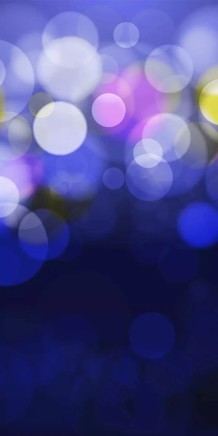 Bokeh Blue 10X20 Ultracloth ( 120 X 240 Inch ) Backdrop