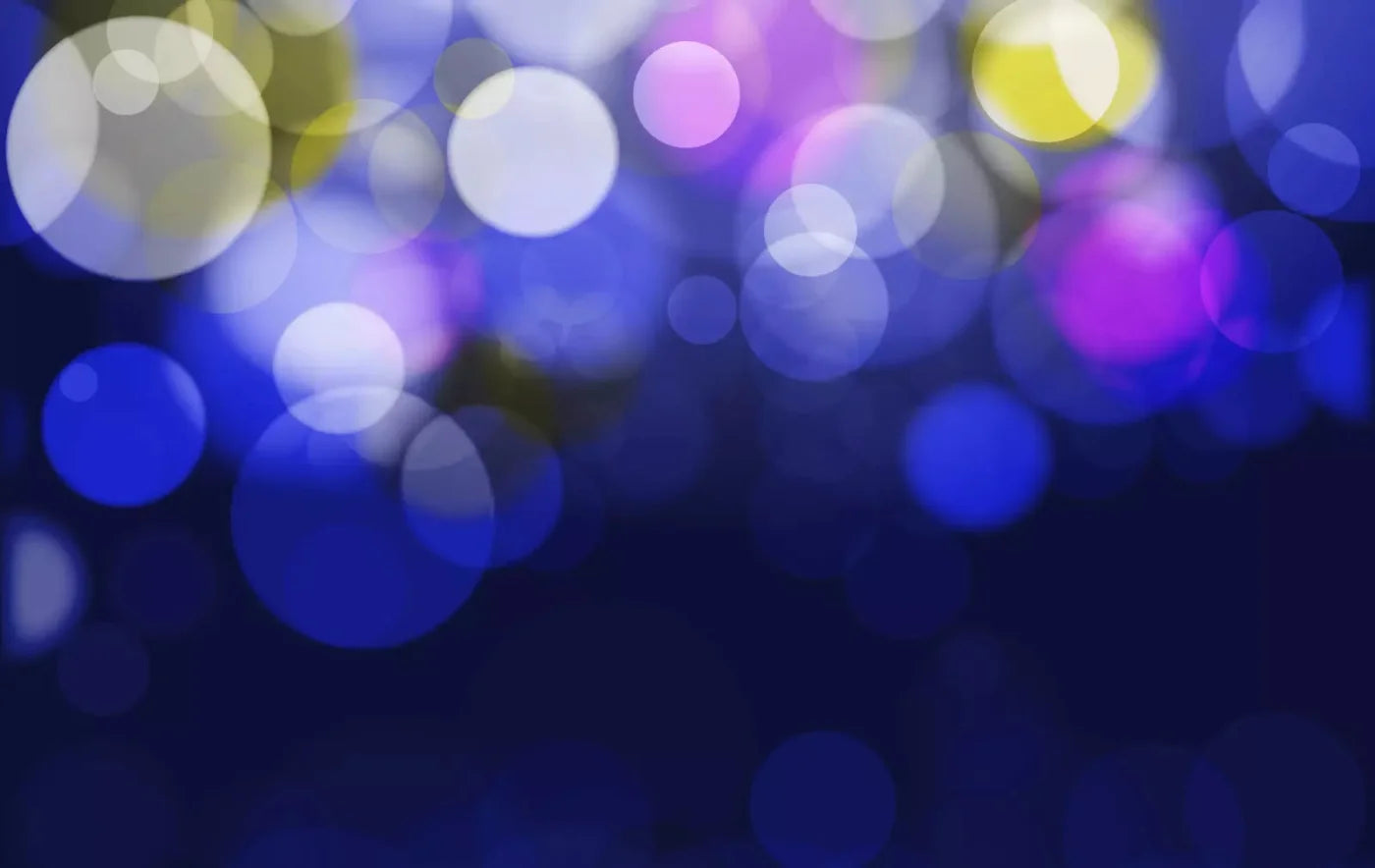 Bokeh Blue 16X10 Ultracloth ( 192 X 120 Inch ) Backdrop