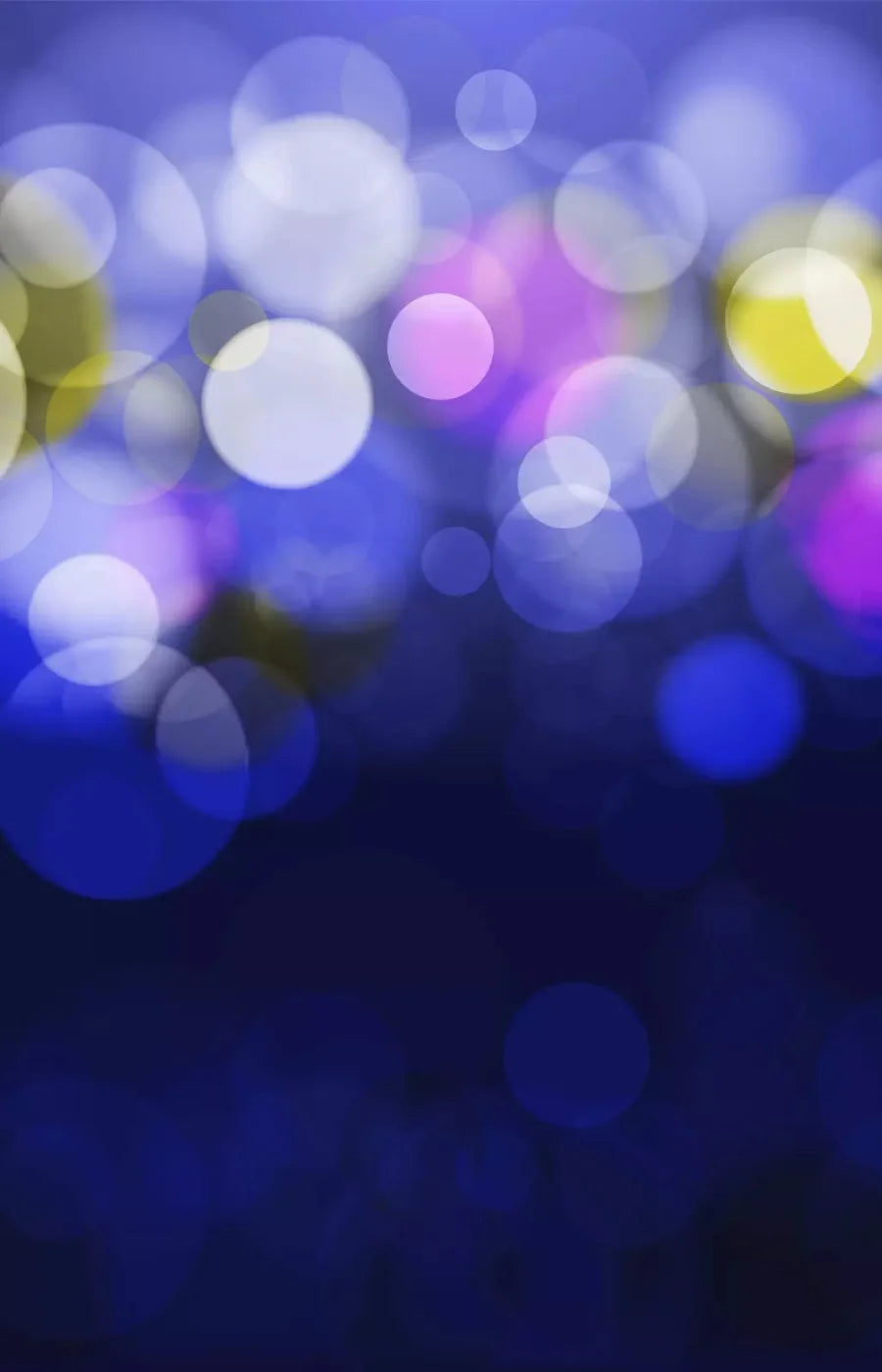 Bokeh Blue 8X12 Ultracloth ( 96 X 144 Inch ) Backdrop