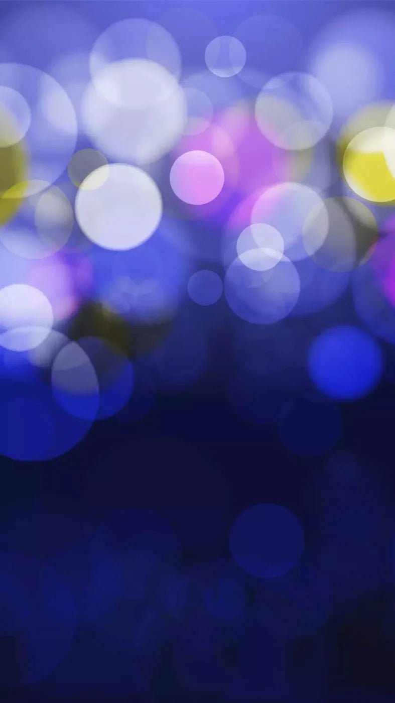 Bokeh Blue 8X14 Ultracloth ( 96 X 168 Inch ) Backdrop