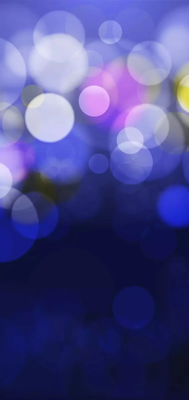 Bokeh Blue 8X16 Ultracloth ( 96 X 192 Inch ) Backdrop