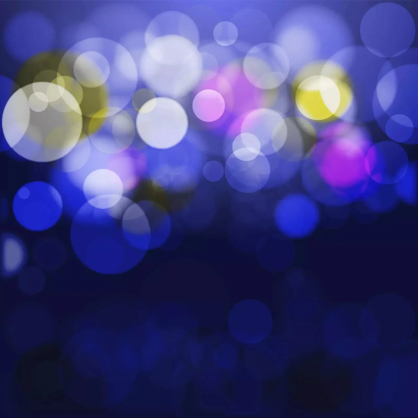 Bokeh Blue Backdrop