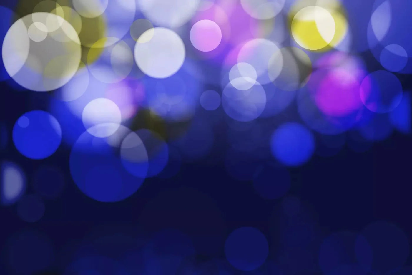 Bokeh Blue Backdrop