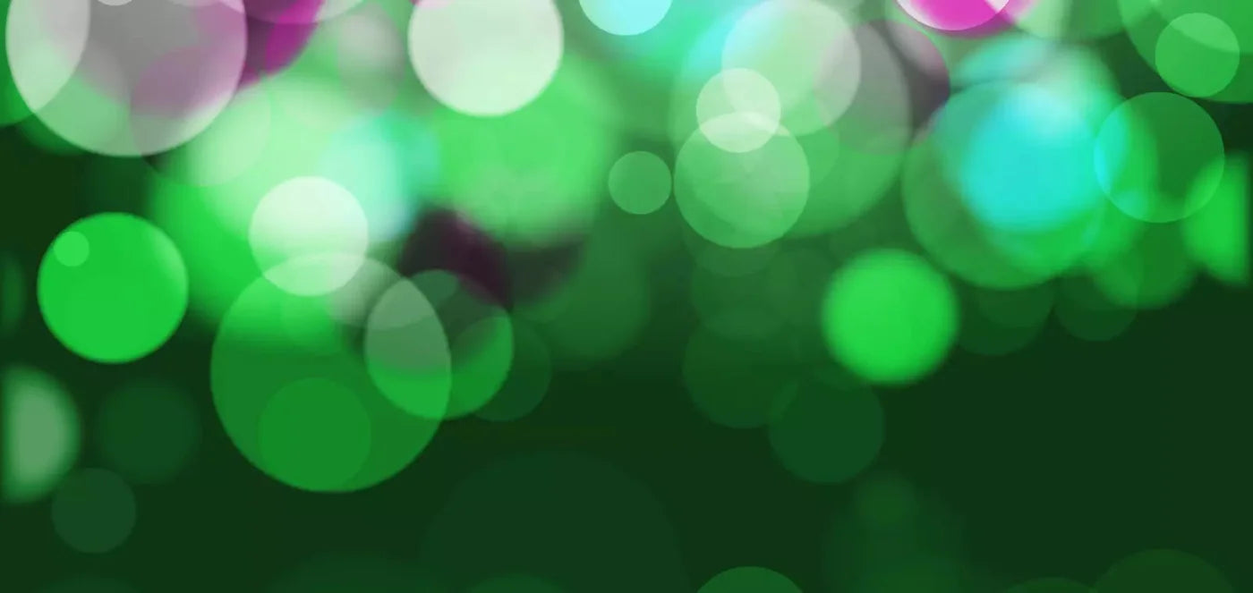Bokeh Green 16X8 Ultracloth ( 192 X 96 Inch ) Backdrop
