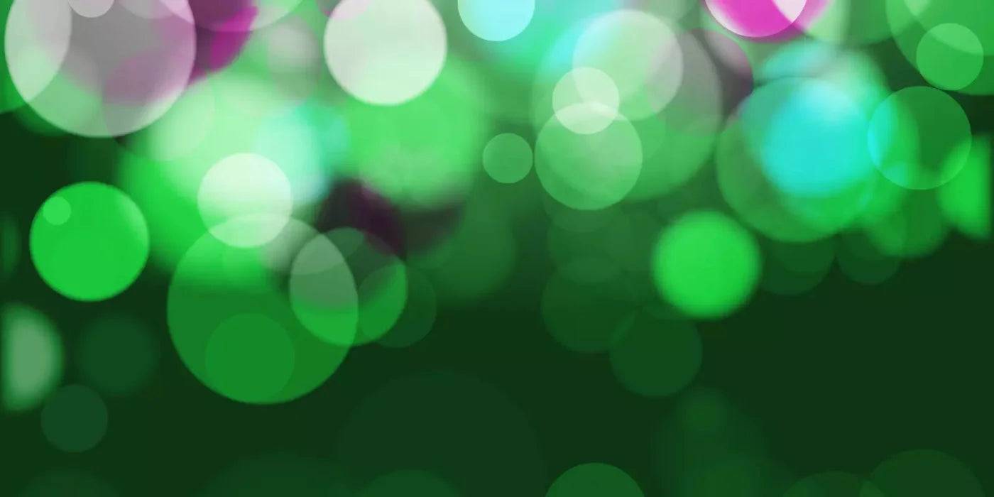 Bokeh Green 20X10 Ultracloth ( 240 X 120 Inch ) Backdrop