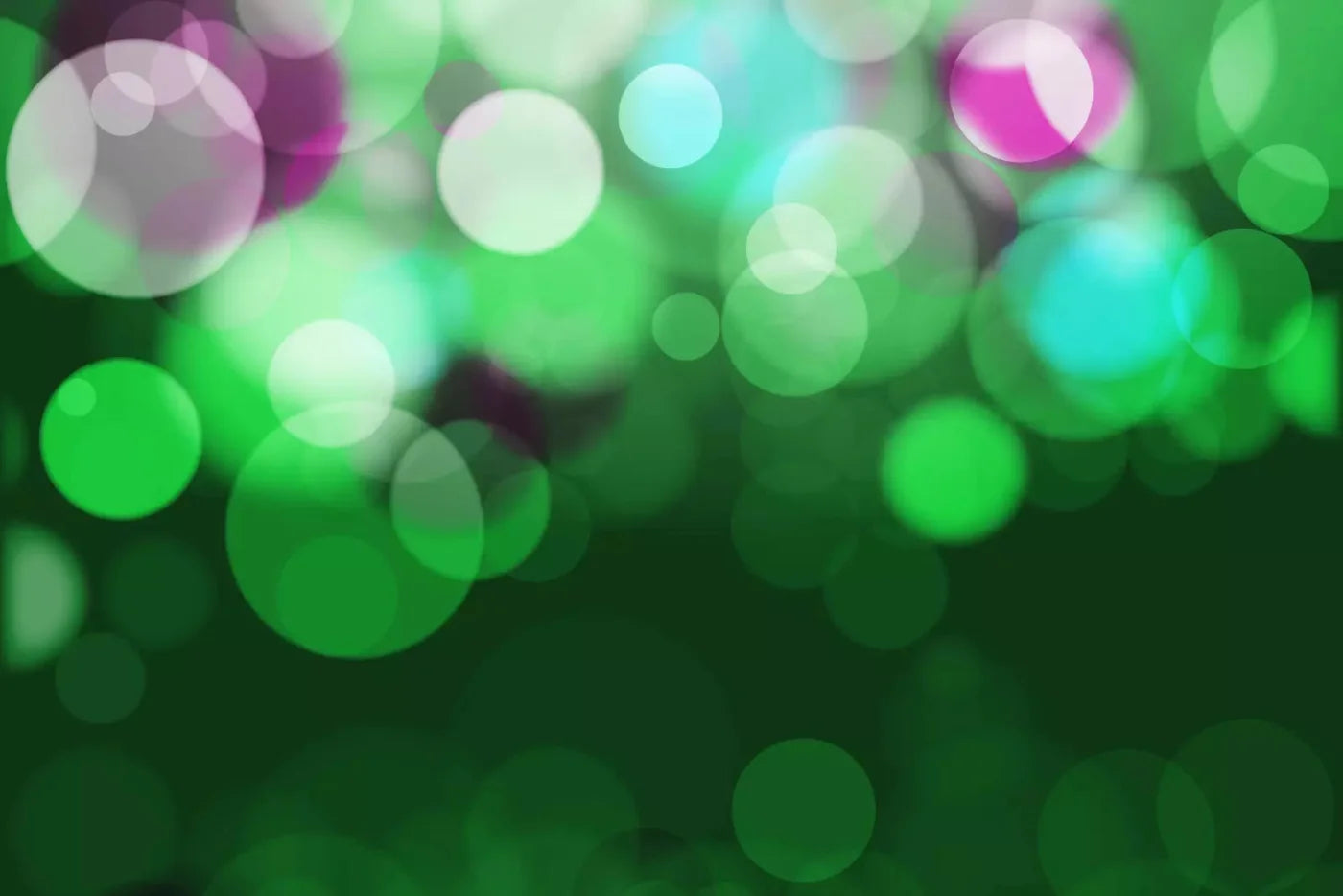Bokeh Green Backdrop