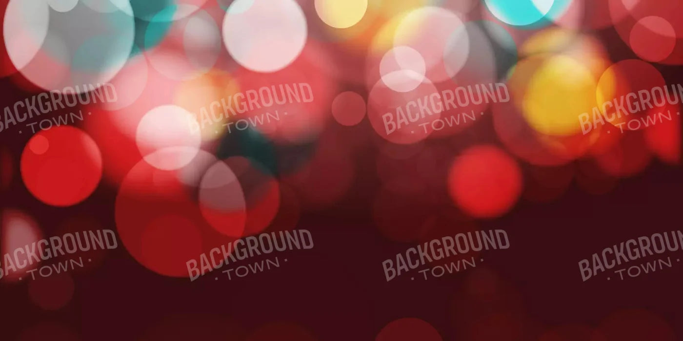 Bokeh Magic Apple 20X10 Ultracloth ( 240 X 120 Inch ) Backdrop