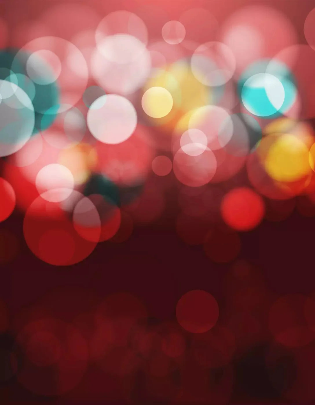 Bokeh Magic Apple 6X8 Fleece ( 72 X 96 Inch ) Backdrop