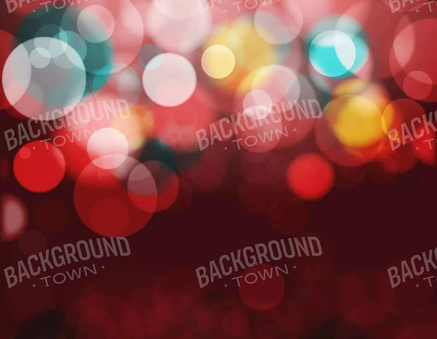 Bokeh Magic Apple 8X6 Fleece ( 96 X 72 Inch ) Backdrop