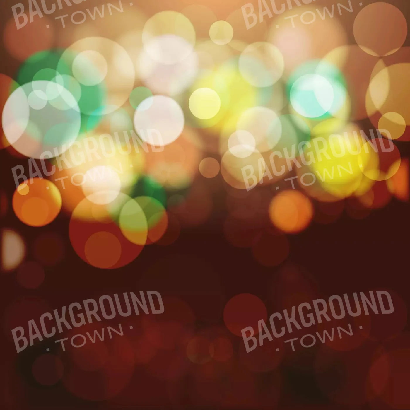 Bokeh Magic Mango 8X8 Fleece ( 96 X Inch ) Backdrop