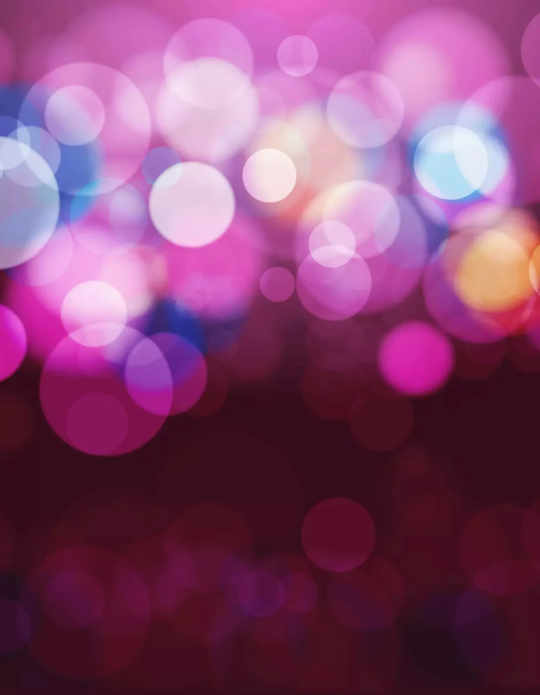 Bokeh Magic Plum 6X8 Fleece ( 72 X 96 Inch ) Backdrop