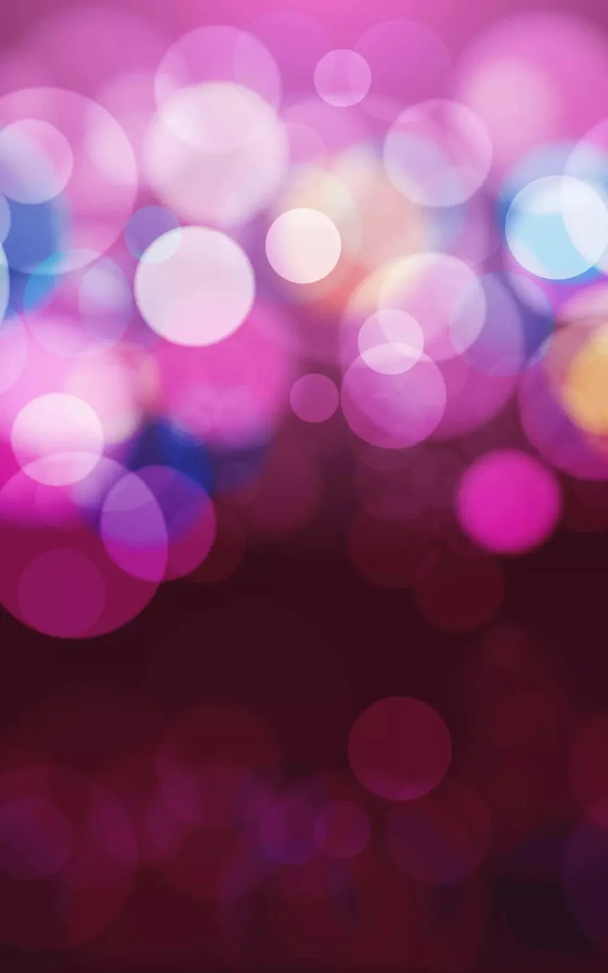 Bokeh Magic Plum 9X14 Ultracloth ( 108 X 168 Inch ) Backdrop