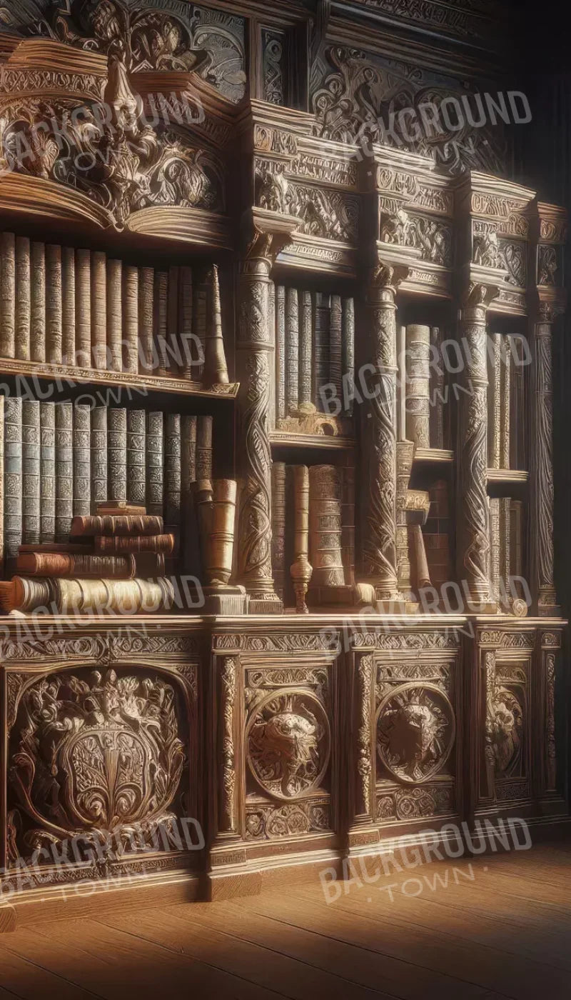 Book Keeper Shelf 8’X14’ Ultracloth (96 X 168 Inch) Backdrop