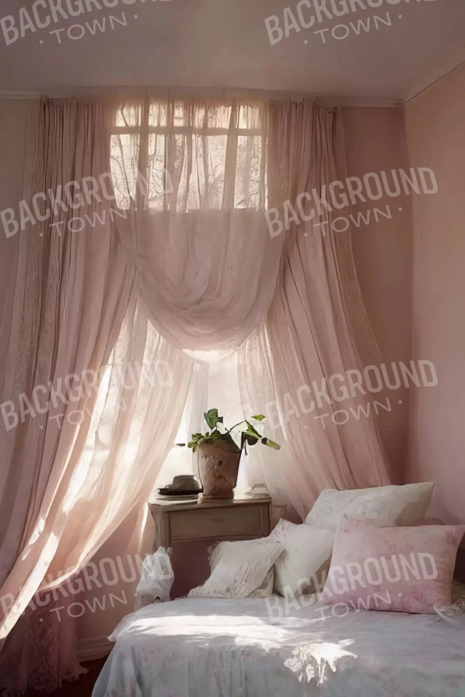 Boudoir Ii 5X8 Ultracloth ( 60 X 96 Inch ) Backdrop