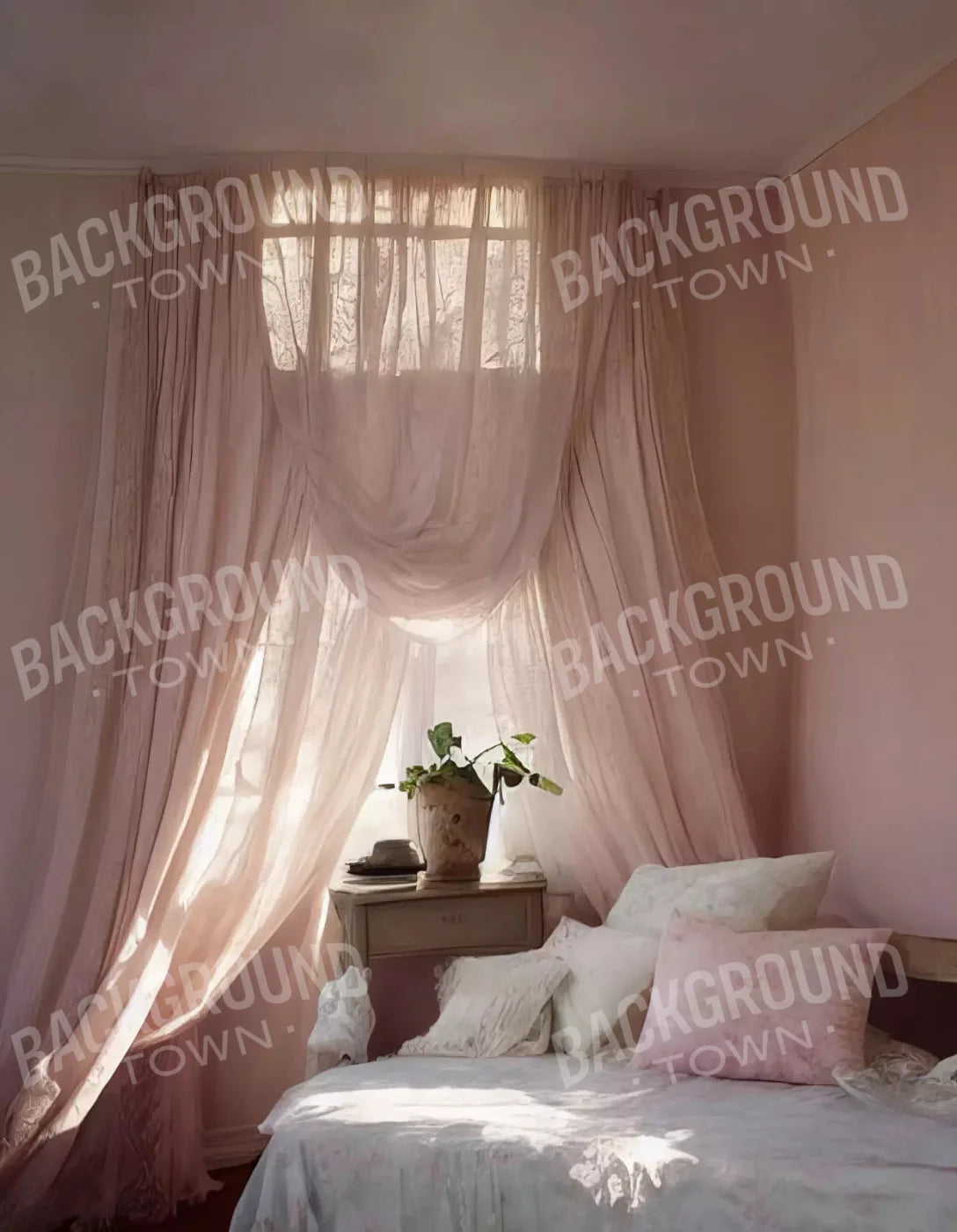 Boudoir Ii 6X8 Fleece ( 72 X 96 Inch ) Backdrop