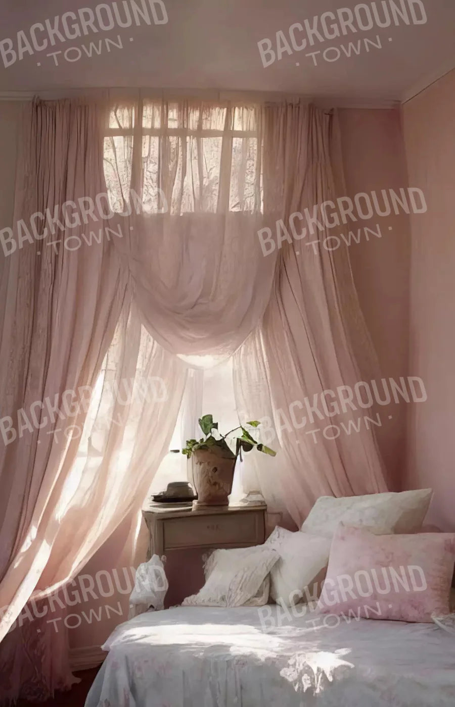 Boudoir Ii 8X12 Ultracloth ( 96 X 144 Inch ) Backdrop