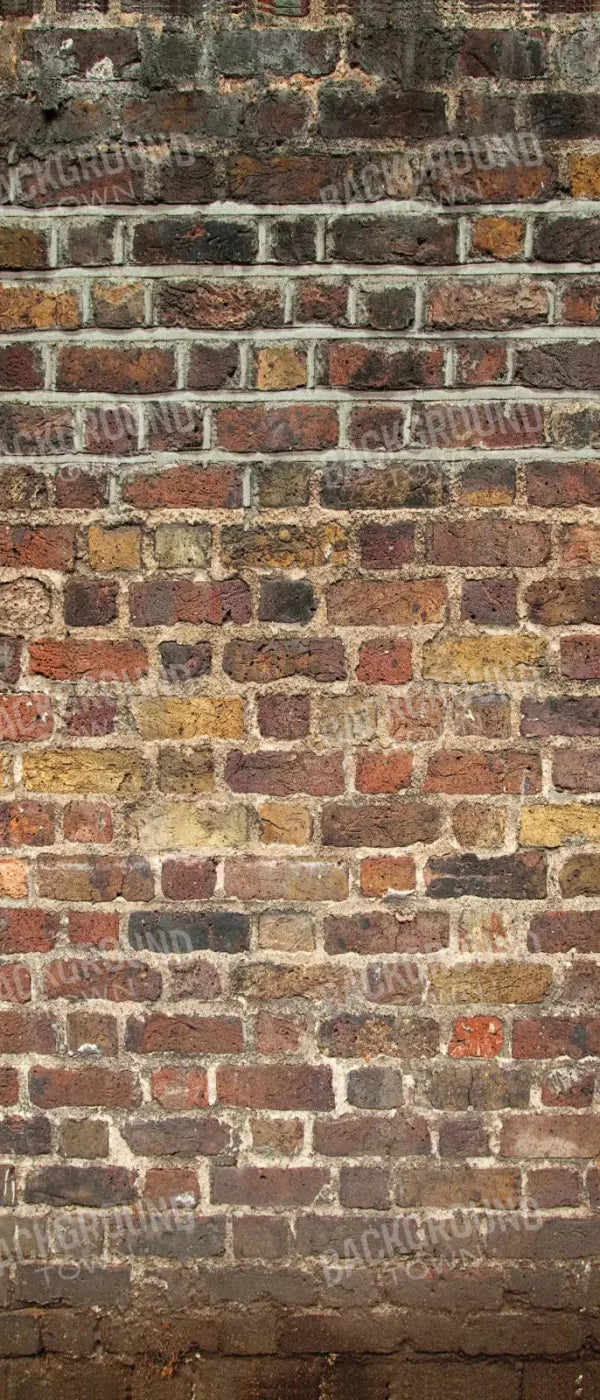 Bricklayer Faded 5X12 Ultracloth For Westcott X-Drop ( 60 X 144 Inch ) Backdrop