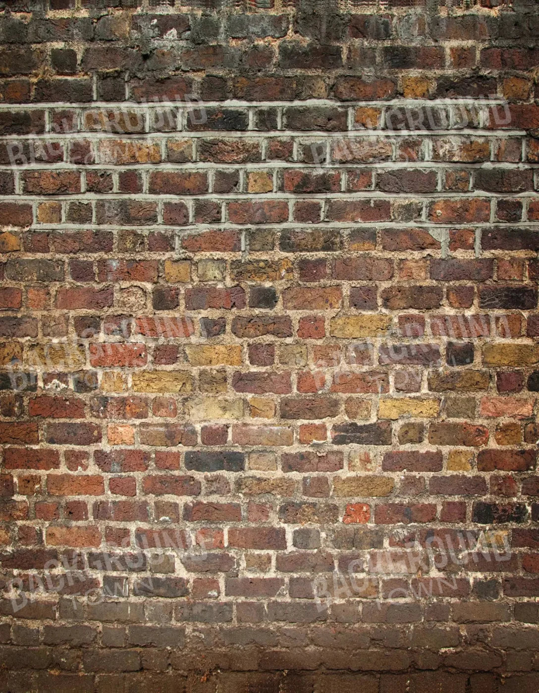 Bricklayer Faded 6X8 Fleece ( 72 X 96 Inch ) Backdrop