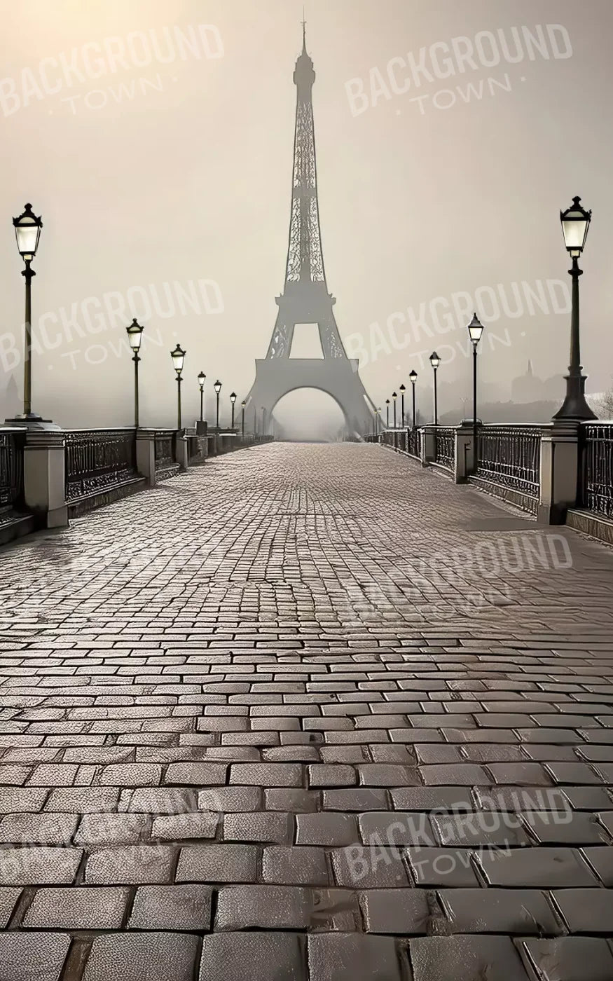 Bridge to Paris 10’x16’ UltraCloth (120 x 192 inch) Backdrop