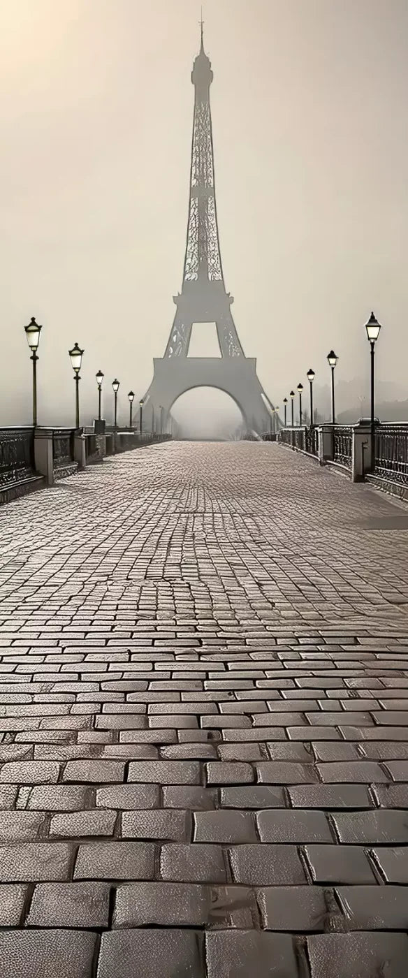 Bridge to Paris 5’x12’ UltraCloth for Westcott X-Drop (60 x 144 inch) Backdrop