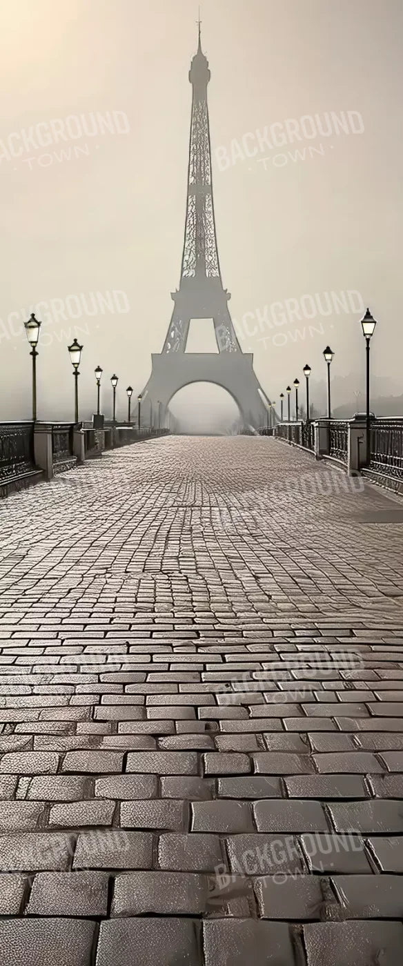 Bridge to Paris 5’x12’ UltraCloth for Westcott X-Drop (60 x 144 inch) Backdrop