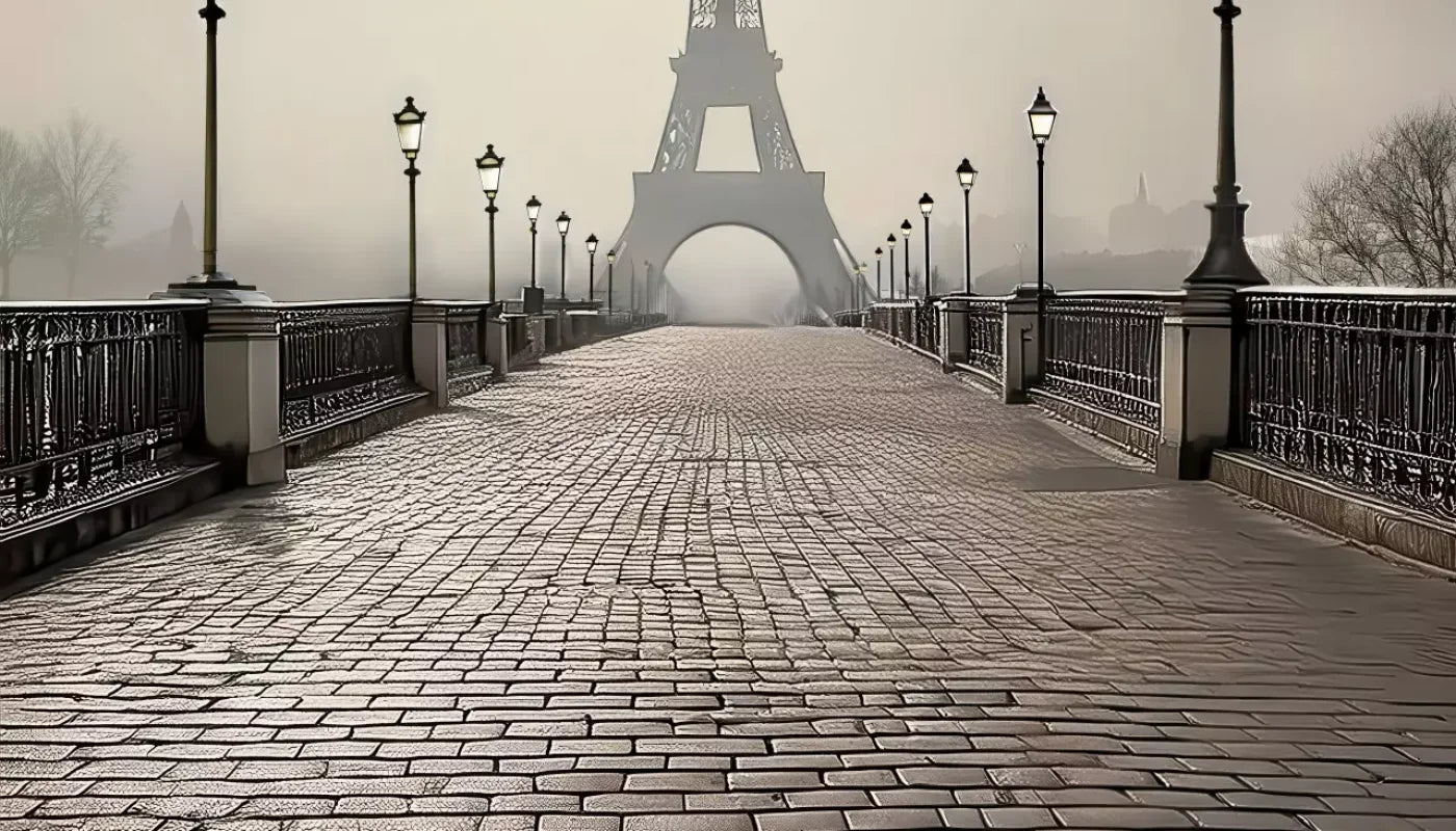 Bridge to Paris Backdrop