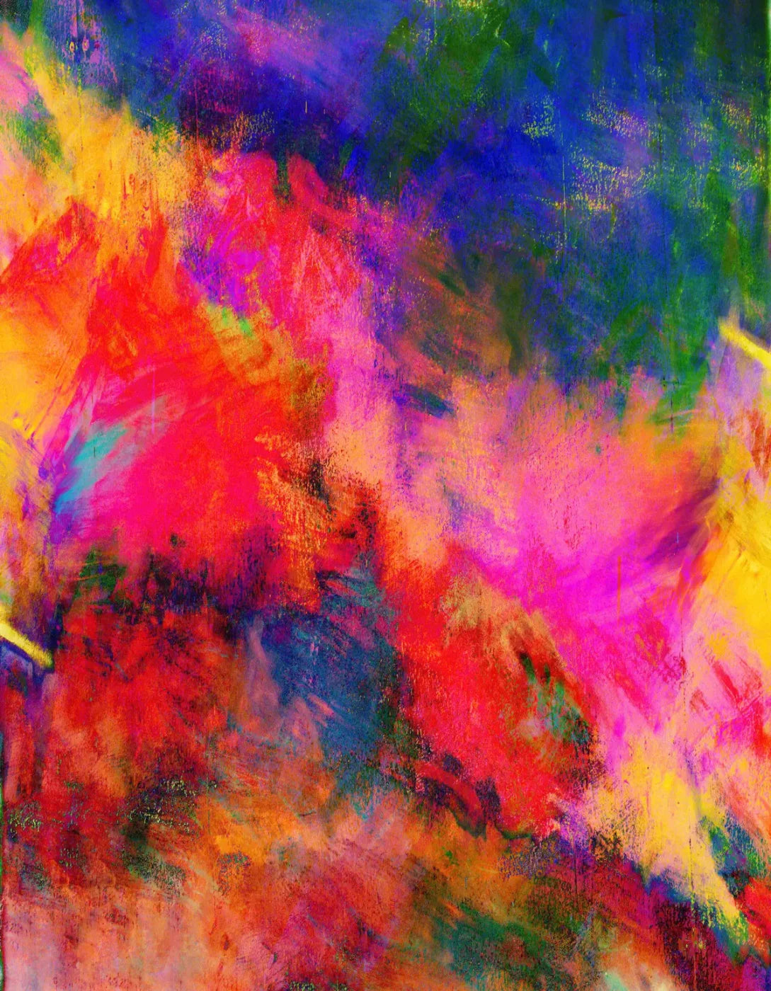 Bright Abstract 6X8 Fleece ( 72 X 96 Inch ) Backdrop